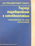 Tagsági megállapodások a szövetkezetekben
