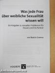 Was jede Frau über weibliche Sexualität wissen will