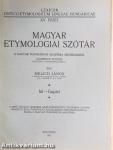 Magyar etymologiai szótár XV. (töredék)