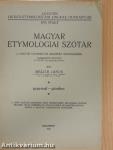 Magyar etymologiai szótár XVI. (töredék)