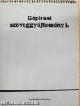 Gépírási szöveggyűjtemény I.