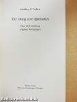 Der Drang zum Spirituellen
