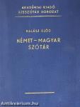 Német-magyar szótár