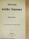 Wörterbuch deutscher Synonymen (gótbetűs)