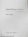 ObjectWindows for C++