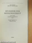 Rückkehr zur Menschlichkeit