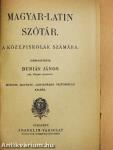 Magyar-latin szótár