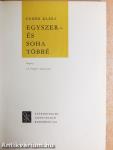 Egyszer - és soha többé