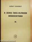 A zenei írás-olvasás módszertana III.