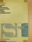 Units of Physical Quantities and Their Dimensions