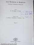 Acta Biochimica et Biophysica 1972.