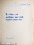 Táblázatok acélszerkezetek méretezéséhez