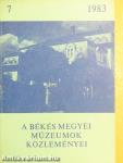 A Békés megyei múzeumok közleményei 1983/7.