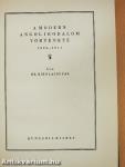 A modern angol irodalom története