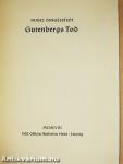 Gutenbergs Tod (gótbetűs)