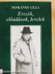 Esszék, előadások, levelek
