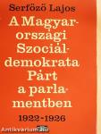 A Magyarországi Szociáldemokrata Párt a parlamentben
