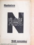 Munkaterv 1940. november