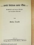 ...und bitten wir Sie... (gótbetűs)
