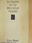 Li Taj-Po, Tu Fu, Po Csü-Ji versei