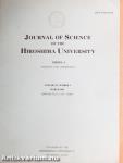 Journal of Science of the Hiroshima University March 1991