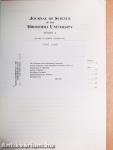 Journal of Science of the Hiroshima University March 1991