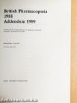 British Pharmacopoeia 1988 - Addendum 1989