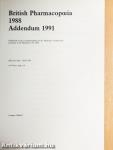 British Pharmacopoeia 1988 - Addendum 1991