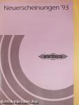 Neuerscheinungen/Neudrucke Frühjahr 1993