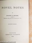 Novel Notes
