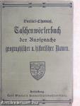Taschenwörterbuch der Aussprache geographischer und historischer Namen (gótbetűs)
