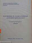 Élelmiszer- és Vendéglátóipari Gépészeti Kongresszus Vendéglátóipari előadásai