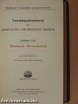 Taschenwörterbuch der griechischen und deutschen Sprache I-II./Das deutsche Zeitwort