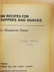 500 Recipes for Suppers and Snacks