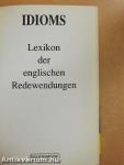 Idioms - Lexikon der englischen Redewendungen