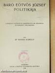 Báró Eötvös József politikája
