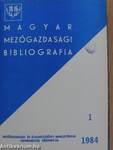 Magyar mezőgazdasági bibliográfia 1984/1-4.