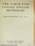 The Large-Type Concise English Dictionary