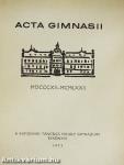 Acta Gimnasii 1973.