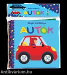 Zörgős textilkönyv - Autók