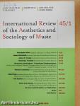 International Review of the Aesthetics and Sociology of Music - June 2014