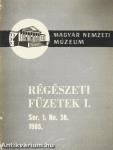 Régészeti füzetek I. 1985/38.