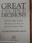 Great People Decisions