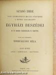Szabó Imre volt szombathelyi megyés püspöknek a néphez alkalmazott egyházi beszédei I. (töredék)