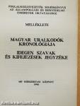 Magyar uralkodók kronológiája/Idegen szavak és kifejezések jegyzéke