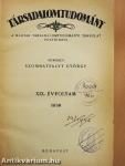 Társadalomtudomány 1939-1940. január-december