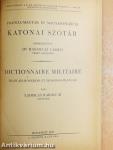 Francia-magyar és magyar-francia katonai szótár