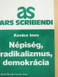 Népiség, radikalizmus, demokrácia