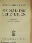 Ez nálunk lehetetlen