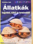 Állatkák kagylóból, kőből és termésekből